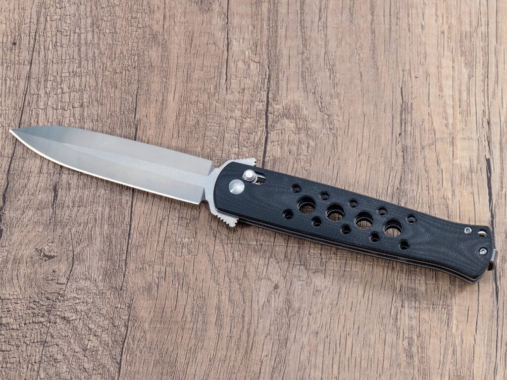 9Cr18MoV Foldekniv i stål