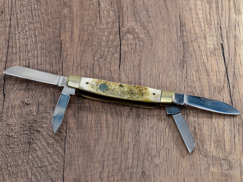 EDC-gebruiksmes met hert