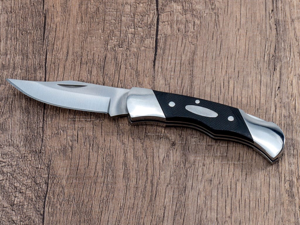 Cuchillo EDC con cierre de acero 5Cr15MoV