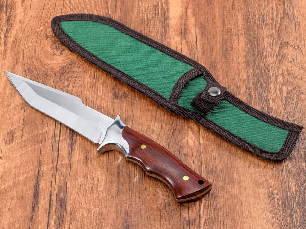 Messer mit fester Klinge aus 8Cr13MoV-Stahl