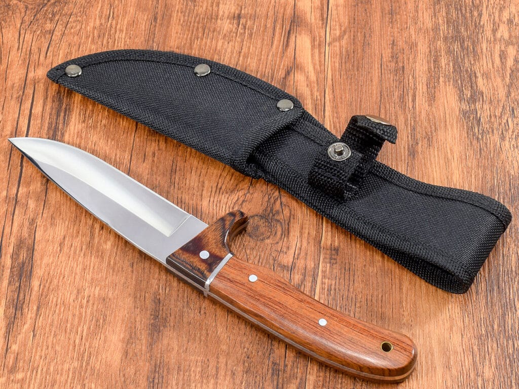 Coltello da caccia in acciaio inossidabile 8Cr13MoV 02