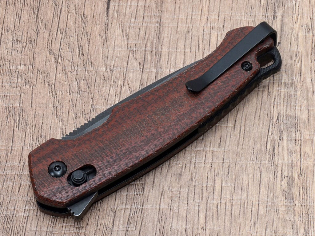 Maîtriser l'art de nouer une lanière de couteau : Un guide complet 1 Couteau EDC avec manche en micarta 04